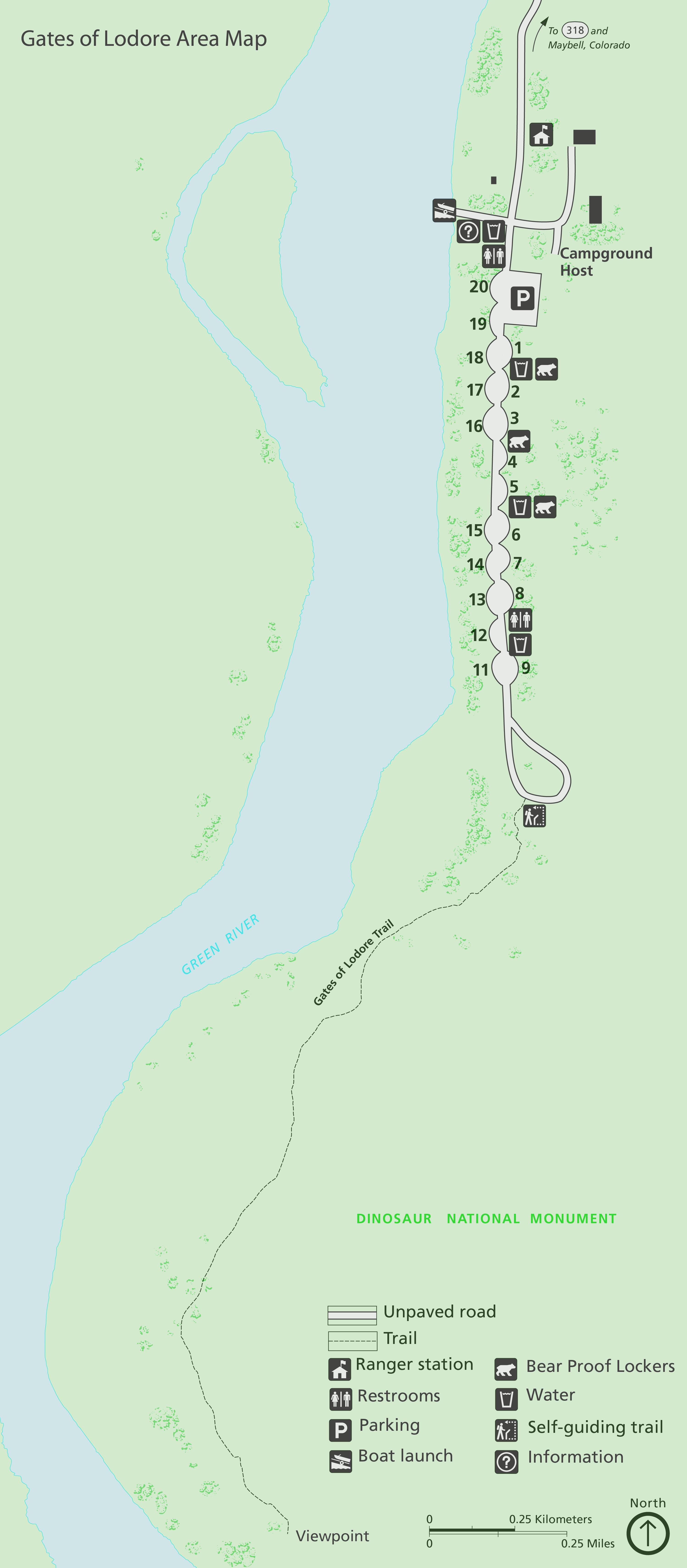 Gates of Lodore Campground photo