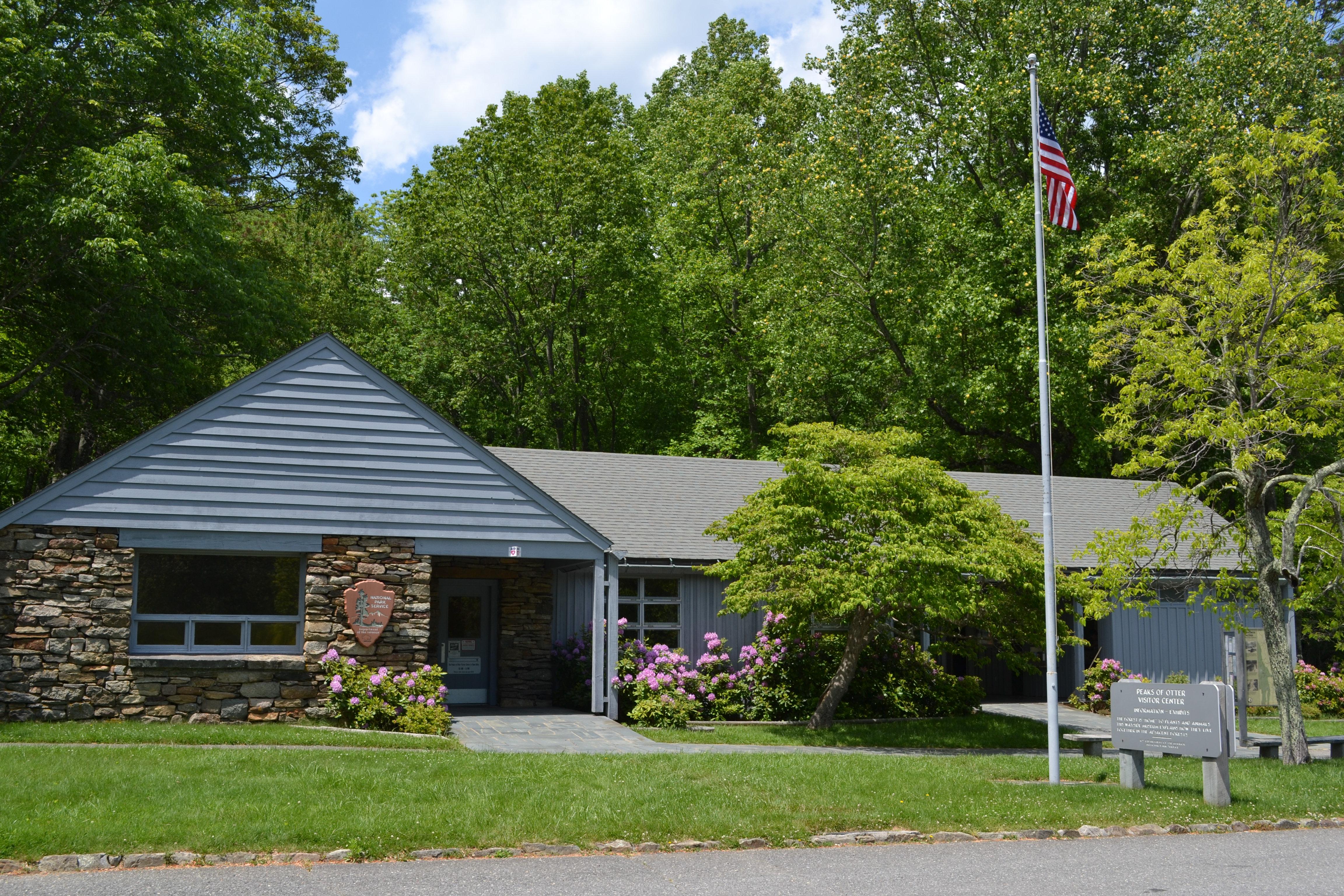 Peaks of Otter Visitor Center (Milepost 85.6) photo