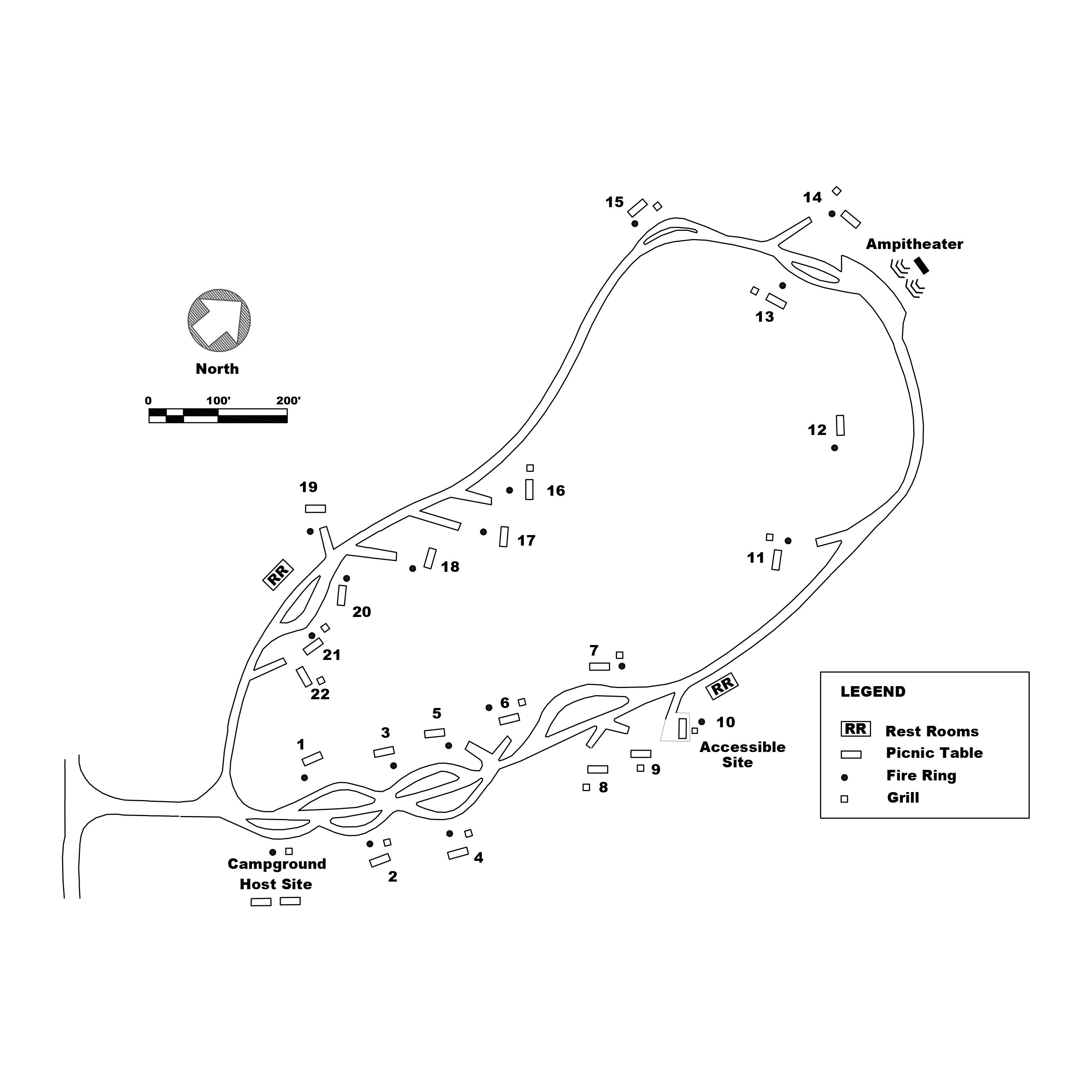 Rocky Springs Campground, Milepost 54.8 photo
