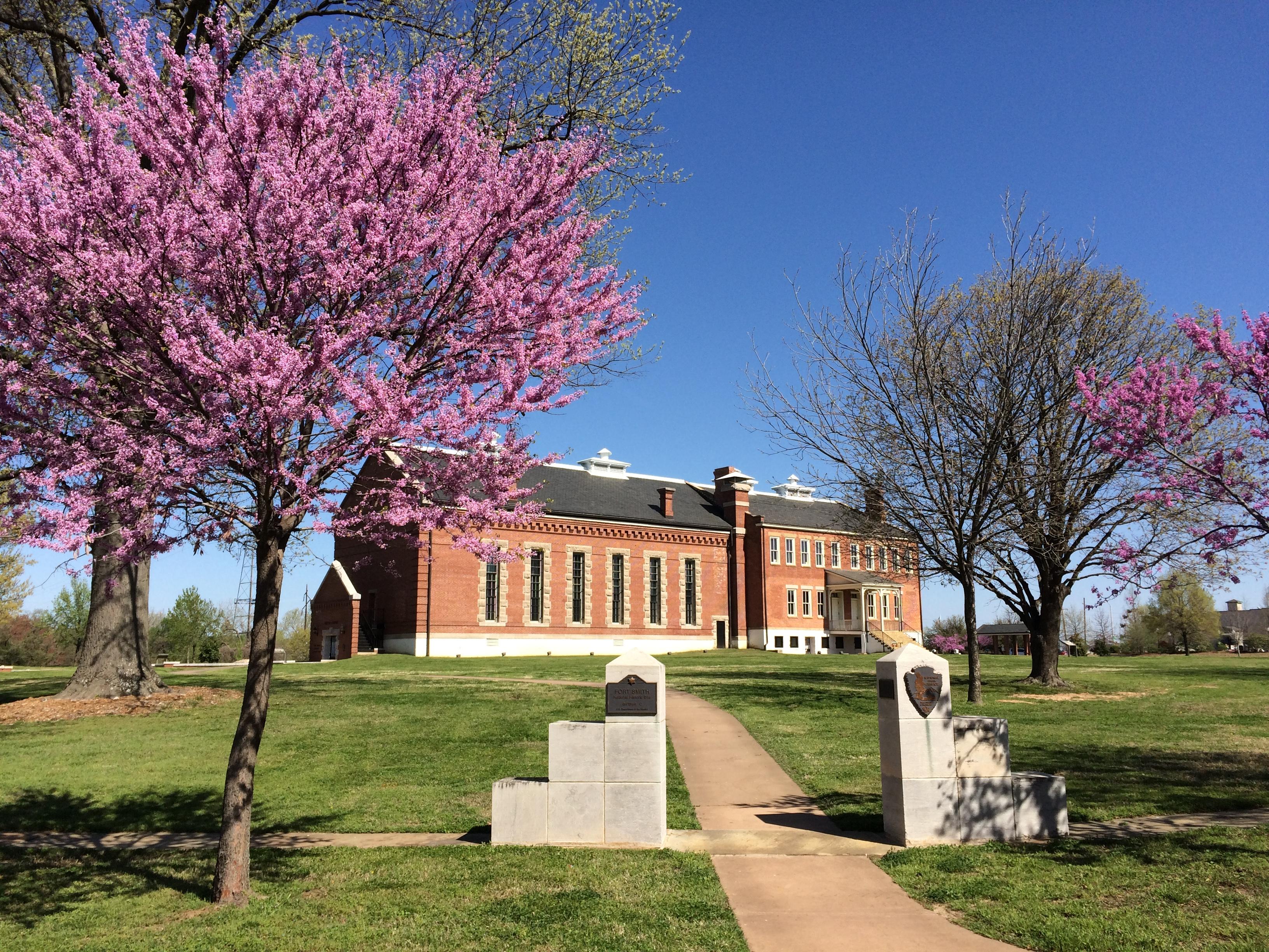 Visitor Center, Gallows, and Commissary photo