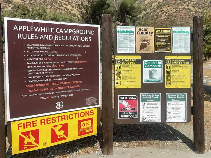 Applewhite Campground (CA) photo 3