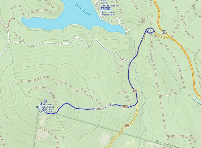 CLEAR LAKE CABIN LOOKOUT photo 4