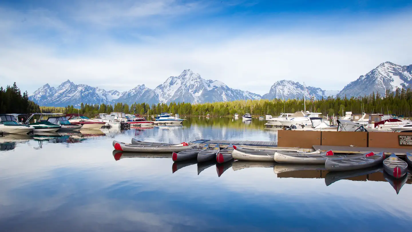 Colter Bay Marina End Ties photo