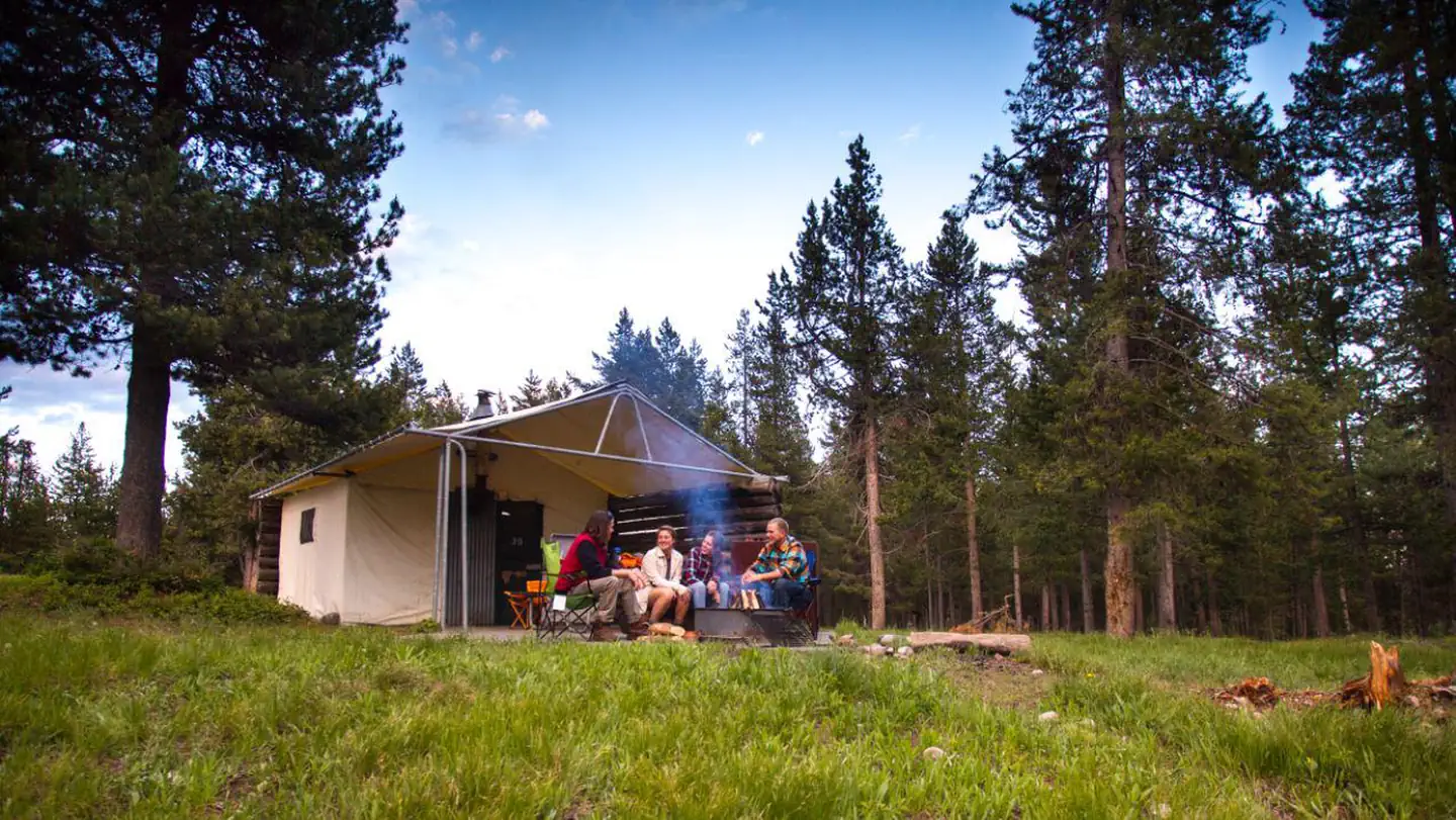 Colter Bay Tent Village photo