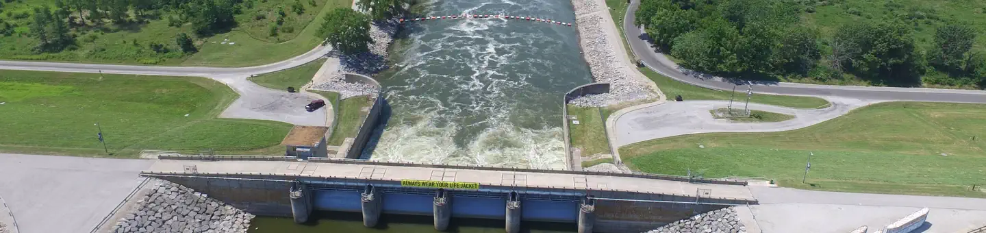 DAM WEST SPILLWAY photo