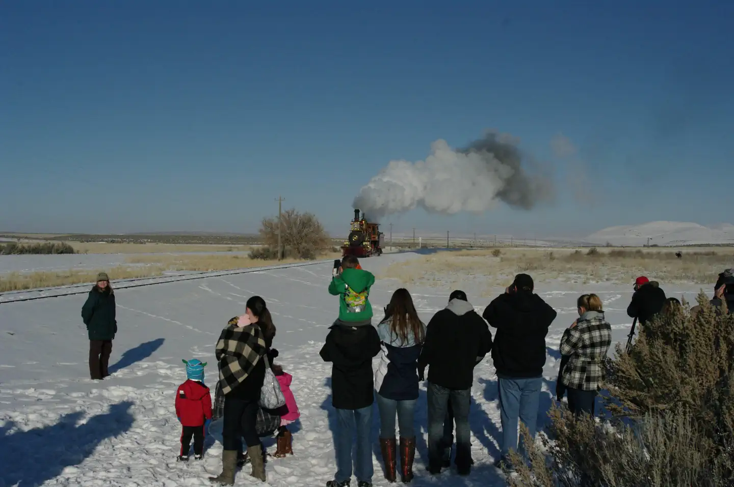 Golden Spike Winter Locomotive Demonstration Tickets 2020 photo 2