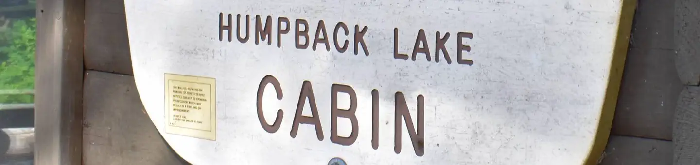 HUMPBACK LAKE CABIN photo