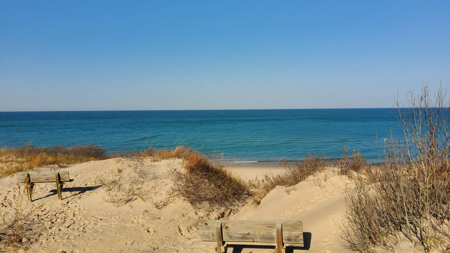 LAKE MICHIGAN AT MANISTEE photo