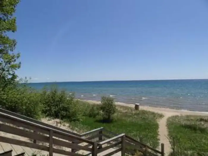 LAKE MICHIGAN AT ST. IGNACE photo 4