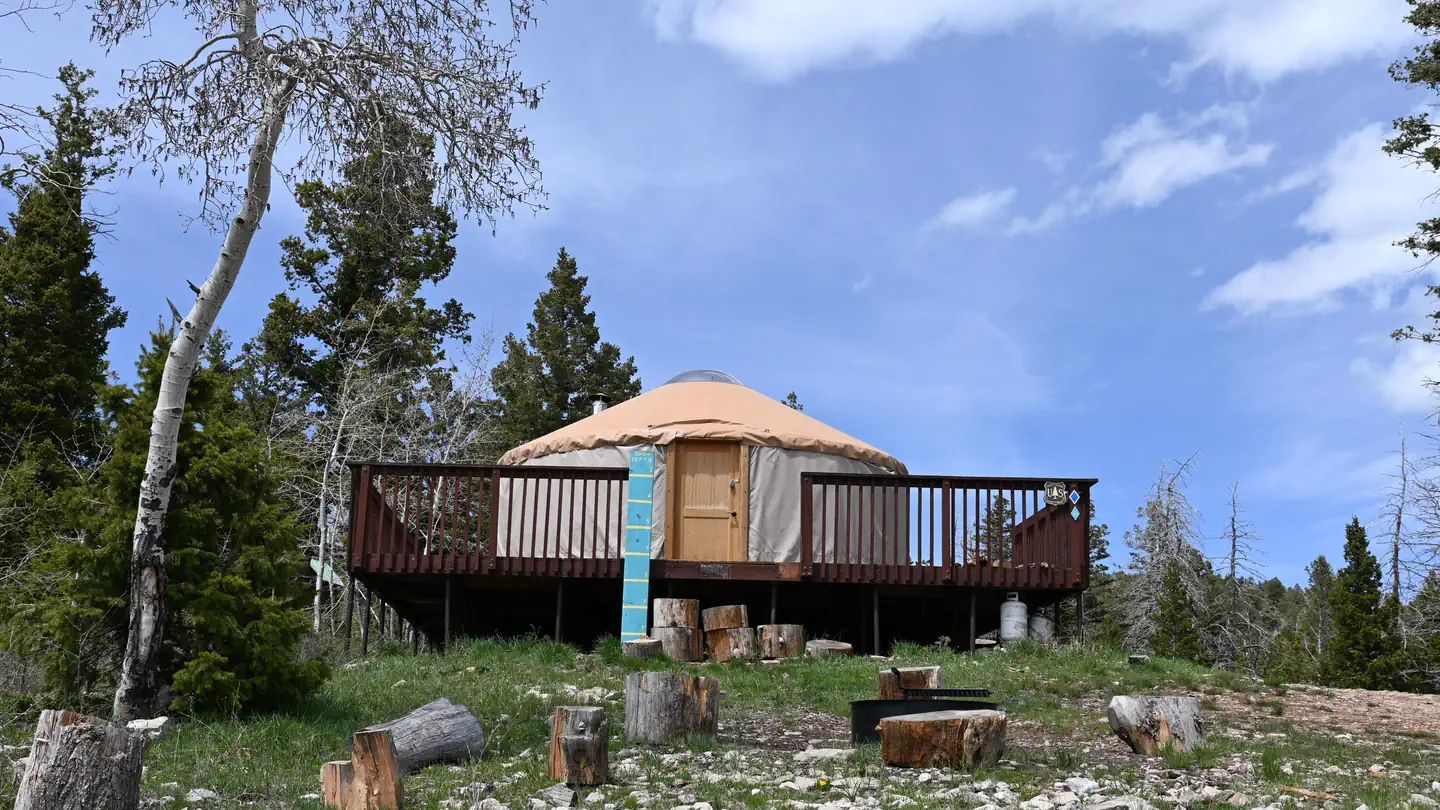 LIMBER FLAG YURT photo