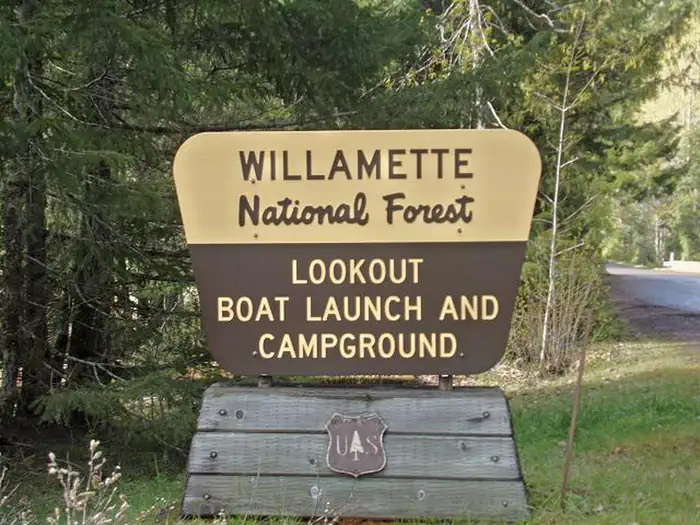 LOOKOUT CAMPGROUND AND BOAT LAUNCH - WILLAMETTE photo 3