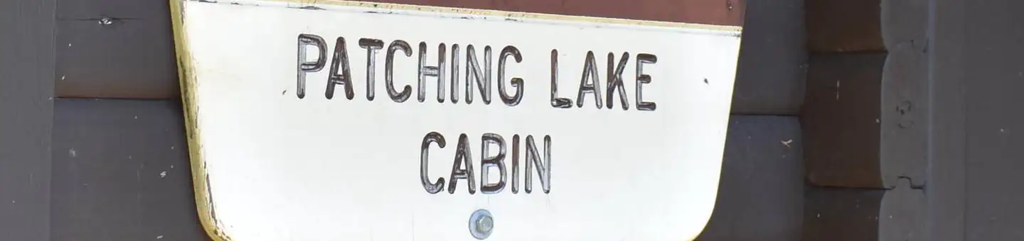 PATCHING LAKE CABIN photo