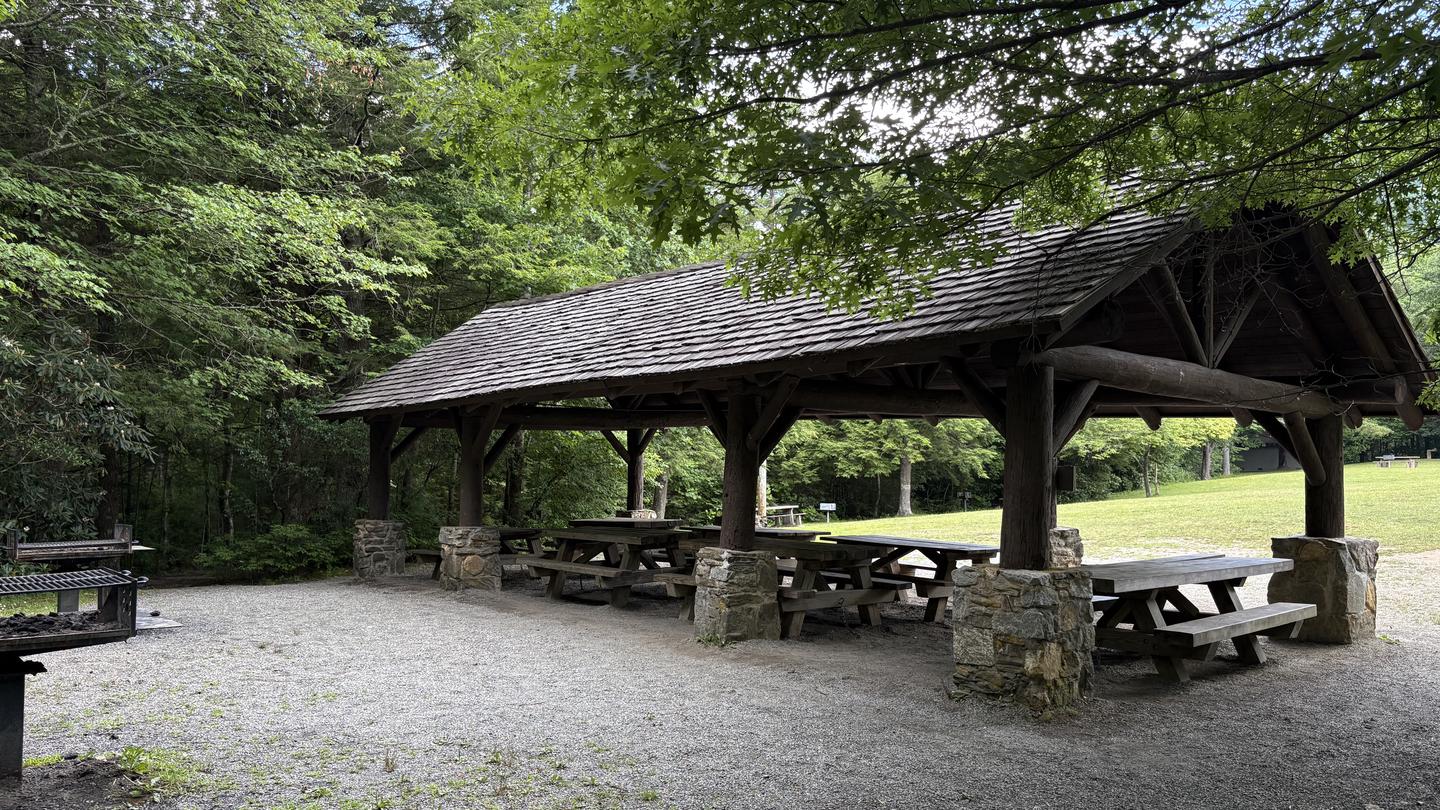 PINK BEDS PICNIC SHELTER photo