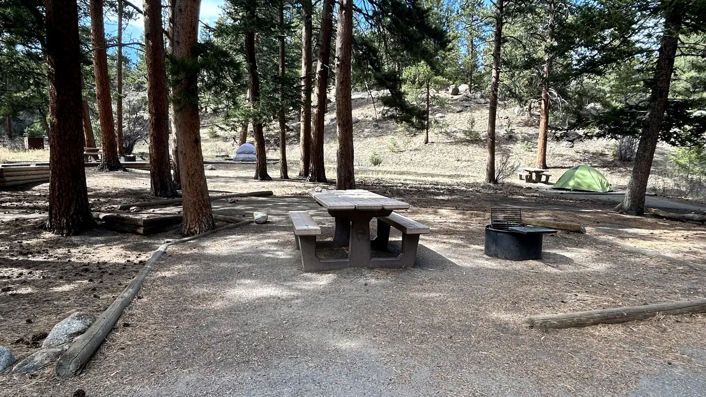 Rocky Mountain National Park Aspenglen Campground photo