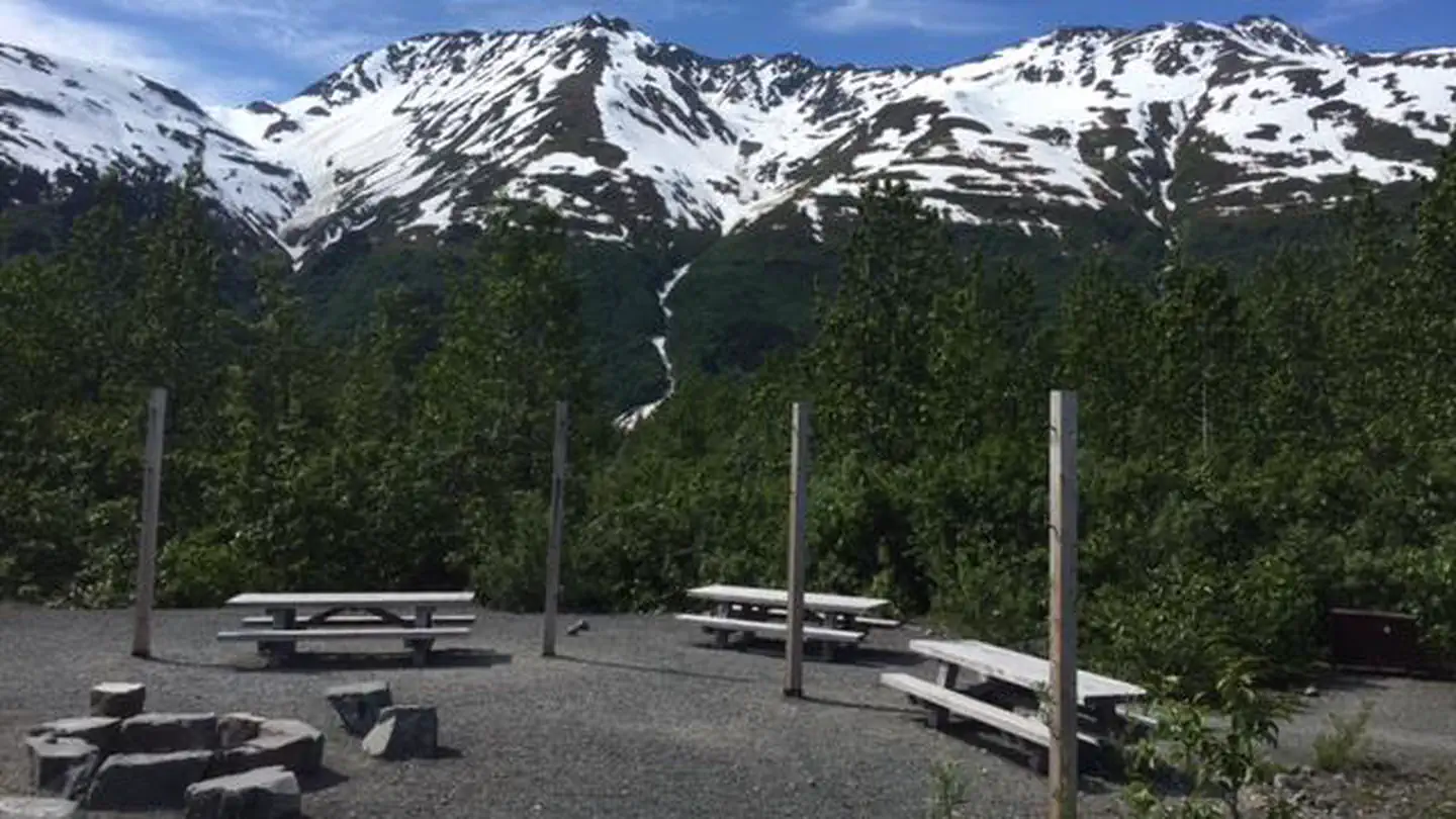 Spencer Glacier Whistle Stop Group Campground photo