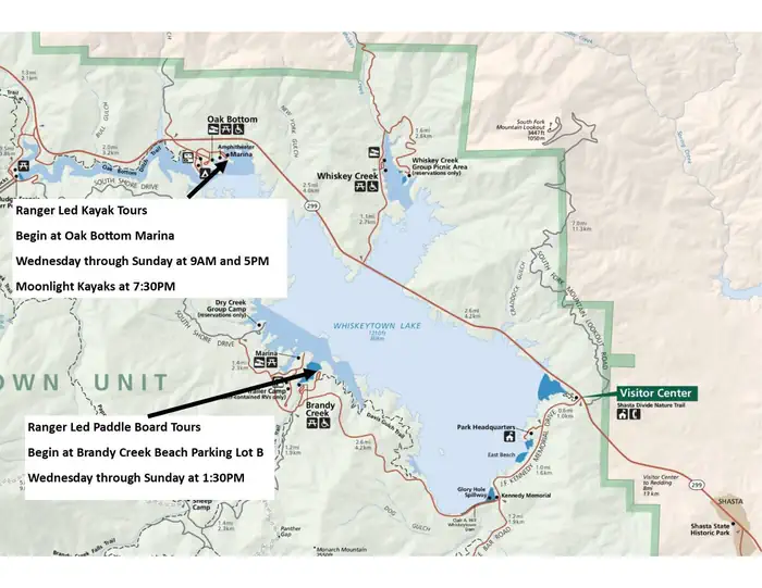 Whiskeytown National Recreation Area Ranger-Guided Kayak and Paddle Board Tours photo 2