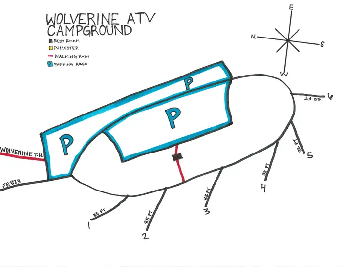 Wolverine ATV Trailhead Campground photo 3