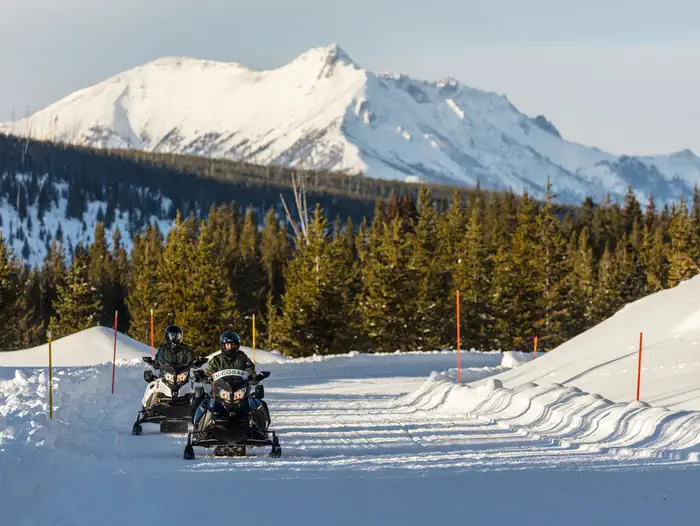 Yellowstone Non-Commercially Guided Snowmobile Access Program photo 2