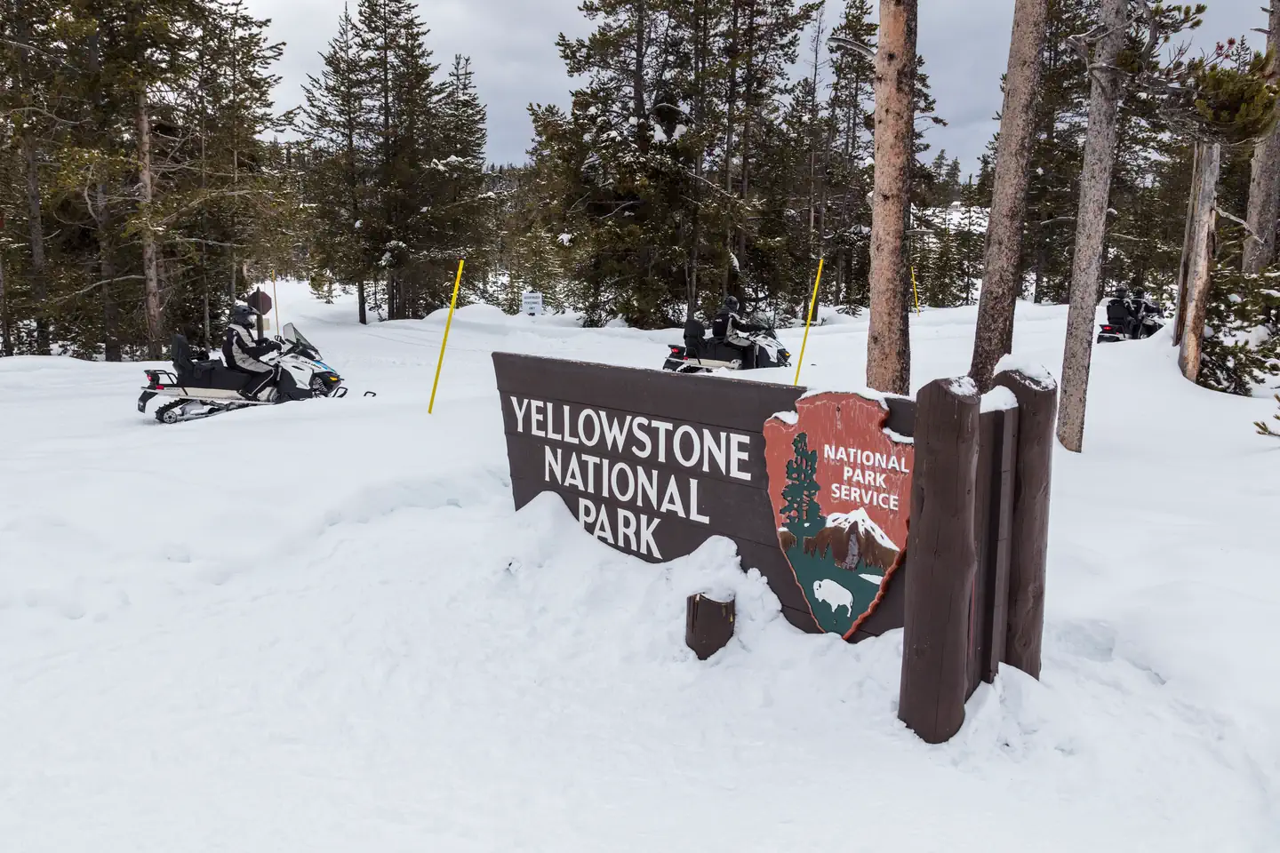 Yellowstone Non-Commercially Guided Snowmobile Access Program photo 3