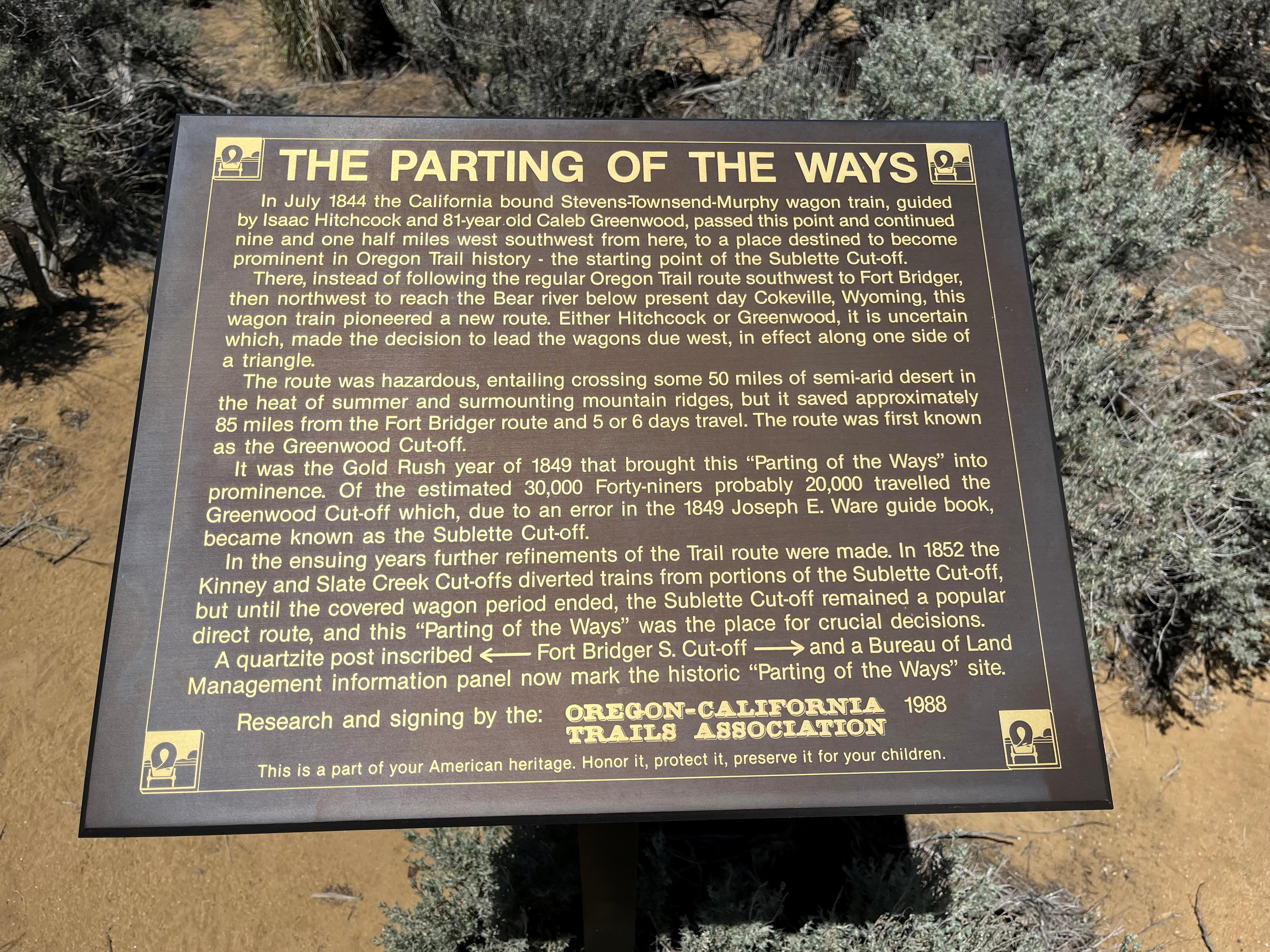 False Parting of the Ways photo 5